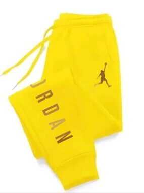 Men/Women Winter Jordan Trendy Letter Print  Sweatpants